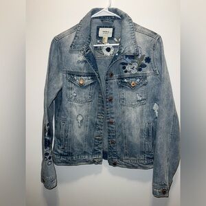 Embroidered Denim Jacket